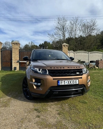 Land Rover Range Rover Evoque cena 99900 przebieg: 146000, rok produkcji 2014 z Lubsko małe 781